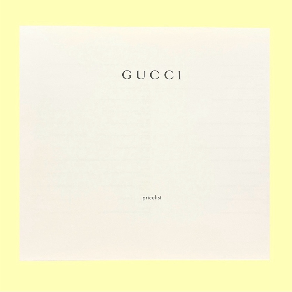 Gucci 2016 Gift Catalog / Coffee Table Book with price list. MINT Condit… - Picture 6 of 6